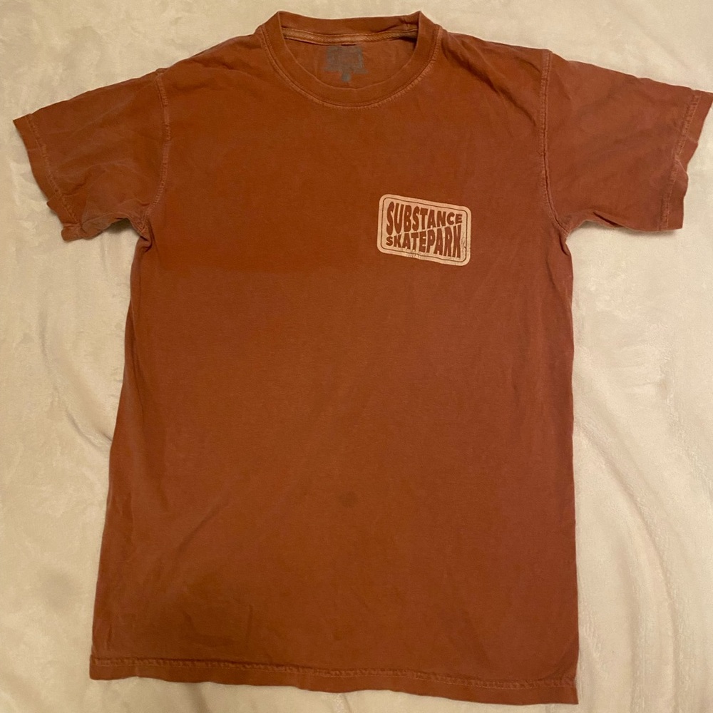Substance skatepark tshirt. Size small